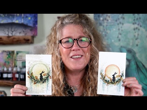 Autumn Sunset Hare by Tracey Dutton - A Lavinia Stamps Tutorial