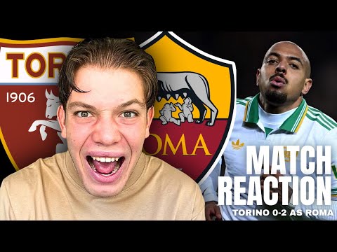 SUPER MALEN! Torino 0-2 Roma REACTION