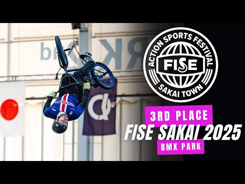 Nick Bruce - 3rd Place - Final UCI BMX Freestyle Park World Cup - Sakai 2025