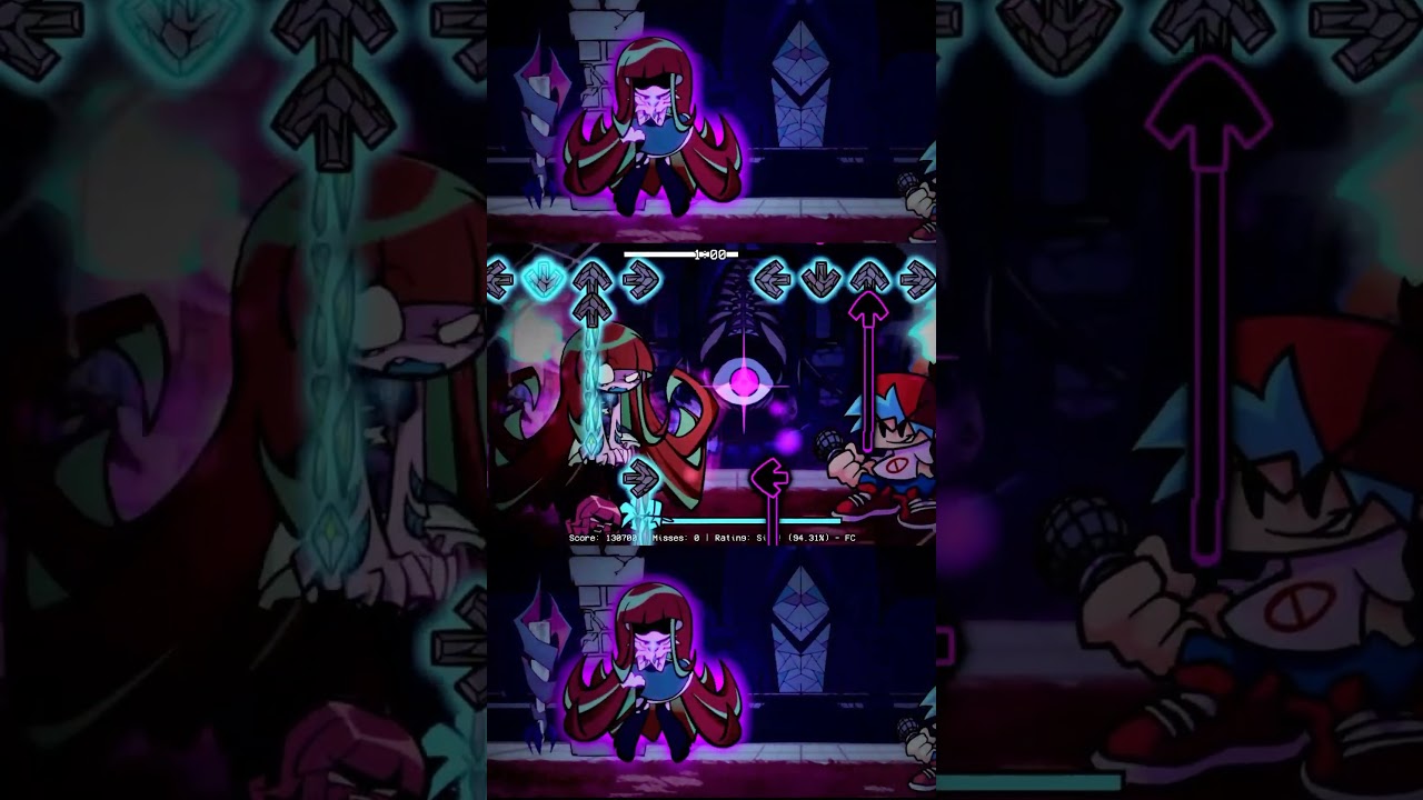 FNF VS Limu Aquaphobia Late Night City Tales #shorts