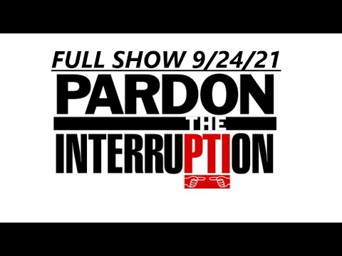 PARDON THE INTERRUPTION FULL 9/24/21 Tony reacts to Panthers start 3 0 after beat Texans 24 9