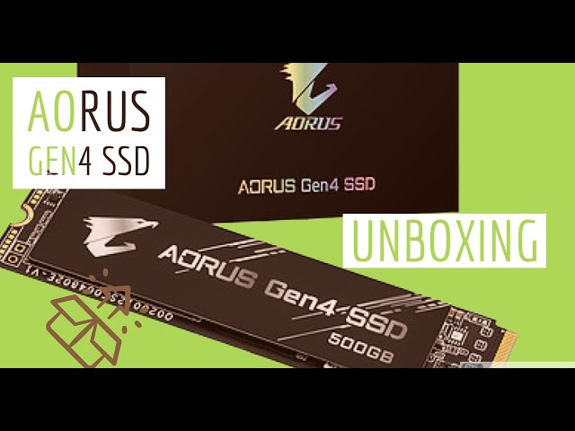 Ổ Cứng GIGABYTE AORUS Gen4 SSD 500GB (GP-AG4500G)