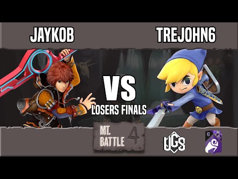Mt. Battle 4 Squad Strike - Losers Finals - JAYKOB(Shulk) Vs. TreJohn6(Toon Link)