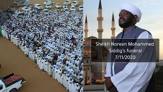 To the hereafter  Sheikh Noreen Mohammed Siddiq