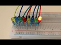 Node.js Raspberry Pi GPIO - Flowing LEDs Node.js Raspberry Pi GPIO - Flowing LEDs
