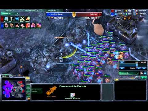 [P] EG.Huk vs [Z] Mill Stephano Starcraft 2 Cast