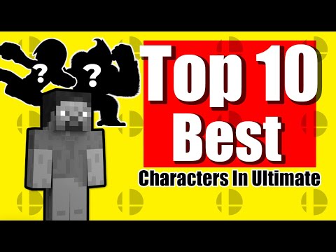 Top 10 Best Characters In Super Smash Bros Ultimate In 2025
