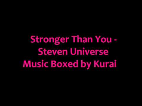 Stronger Than You (Music Box) | Steven Universe
