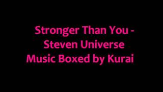 Stronger Than You (Music Box) | Steven Universe