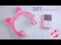 How To Make Paper Cute Headphone Homemade Paper Headphone Diy Headphone