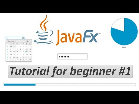 JavaFX Tutorial for beginner #1