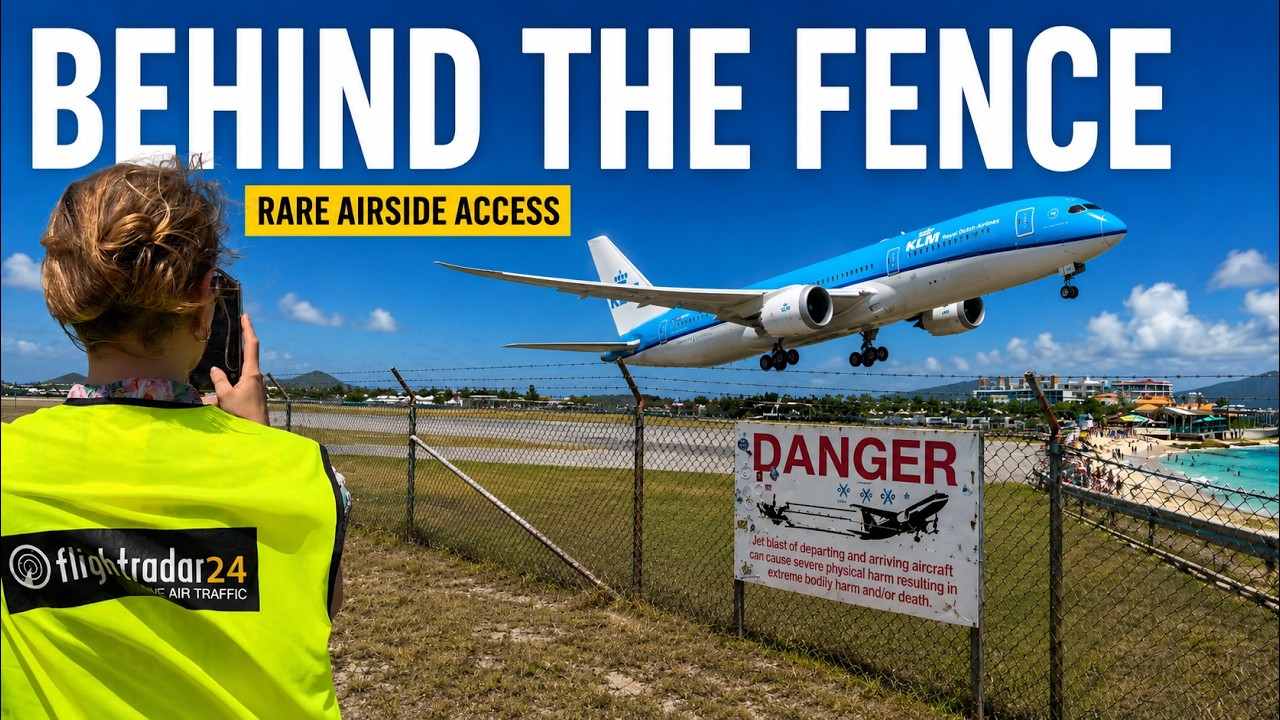 Inside St Maarten Airport: Beyond Maho Beach
