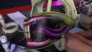 I Put a Crazy Face on a Welding Shield – It Got Out of Hand!