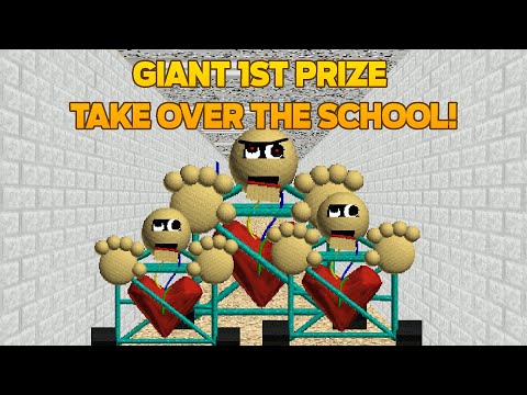 kinda 1st prize mania.. | 1st Prize Take Over The School! [Baldi's Basics Mod]