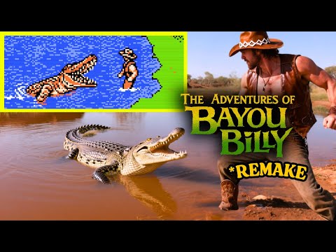 The Adventures of Bayou Billy: NES Remake with Stunning Modern Cinematic Graphics! (AI Re-imagine)