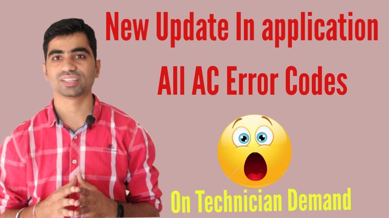 All AC Error Code Update For Technicians