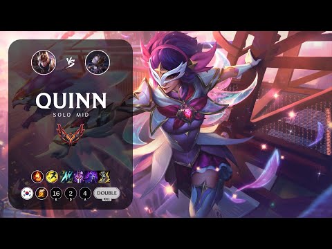 Quinn Mid vs Orianna - KR Grandmaster Patch 13.20