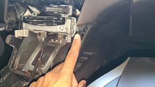 Lincoln MKZ Navigation System Removal