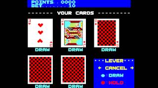 Arcade/Slot Game: Lucky Poker (1981 Data East)