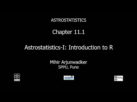 Chapter 11.1 Astrostatistics - I introduction to R
