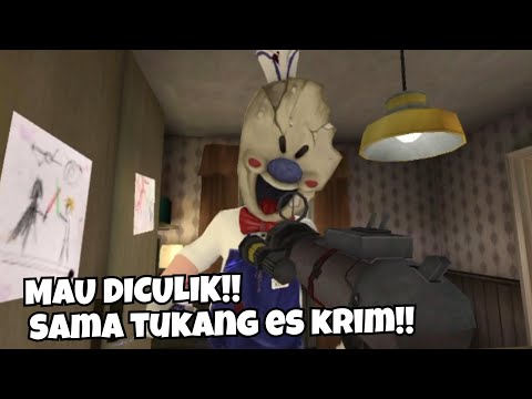 TUKANG ES KRIM INI BISA MASUK KERUMAH KALIAN!!! Ice Scream 3