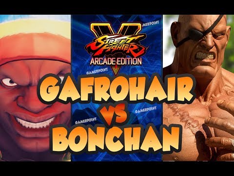 GAFROHAIR vs BONCHAN - Balrog vs Sagat - FT3 - Street Fighter V Arcade Edition