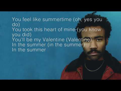 Childish Gambino - Summertime Magic (lyrics)