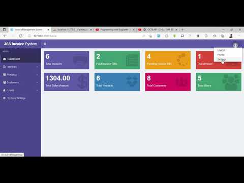 Laravel Invoice Management System (Part 0) Demo Step by step with source code