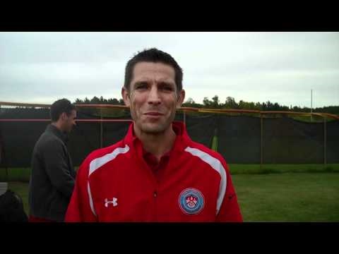 Post-Game Interview w/SJU Head Soccer Coach John Haws - 2010 Cornell