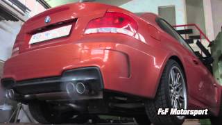 preview picture of video 'Sportauspuff F&F Motorsport BMW E82 M1'