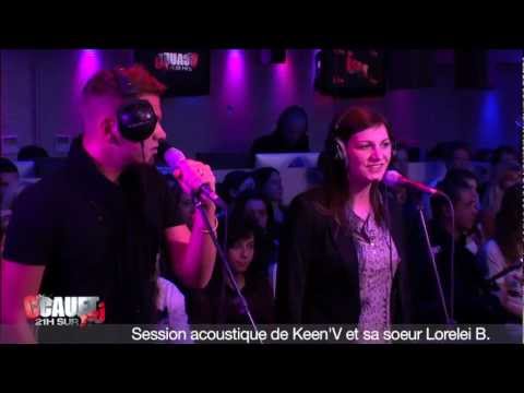 Session acoustique de Keen'V et sa soeur Lorelei B. - C'Cauet sur NRJ