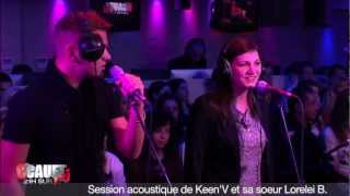 Session acoustique de Keen'V et sa soeur Lorelei B. - C'Cauet sur NRJ