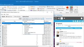 Fixing Address Book in Outlook 365