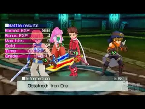 Tales of the World: Radiant Mythology Sony PSP Trailer -