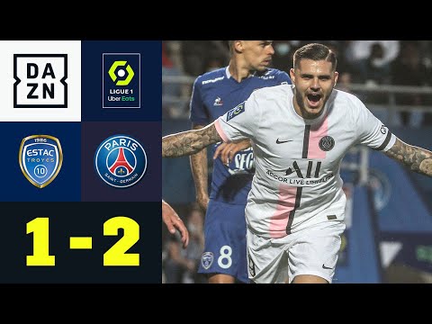 Hakimi & Icardi ermöglichen PSG erfolgreichen Ligue 1-Auftakt: Troyes - PSG 1:2 | Ligue 1 | DAZN