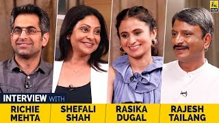 Shefali Shah, Rasika Dugal, Rajesh Tailang & Richie Mehta | Delhi Crime | Netflix | Anupama Chopra video
