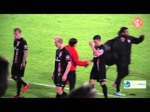 Toto-Pokal: Würzburger Kickers siegen in Bamberg 2015