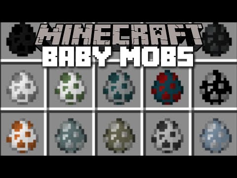MC Naveed - Minecraft - Minecraft BABY MOBS MOD / SPAWN AND BREED BABY MOBS IN TO THE REAL LIFE!! Minecraft