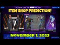 November 1, 2023 Fortnite Item Shop CONFIRMED