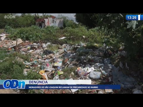 Moradores do São Joaquim denunciam precariedade no bairro 04 01 2022