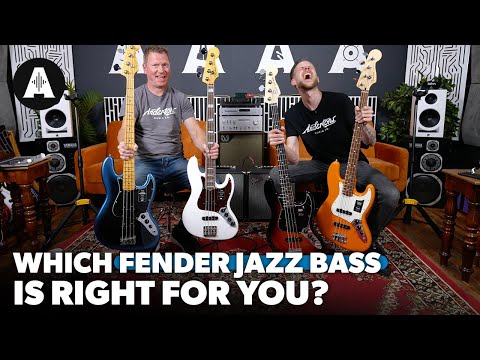 Fender Jazz Bass: Player vs Performer vs Professional vs Ultra - What are the Differences?