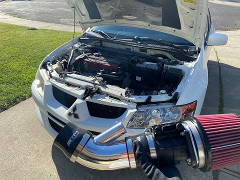 Evo Build | Ep 1- A new intake - LOUD SPOOLS AND FLUTTER!!