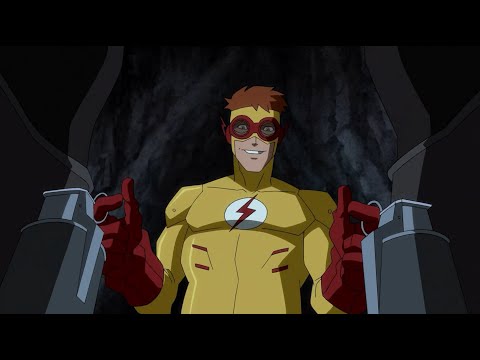 Kid Flash Powers and Fight Scenes - Young Justice