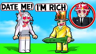 I Pretend to be RICH to TEST my GIRL.. (Roblox Bedwars)