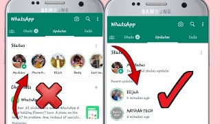 Download lagu How To Change whatsapp Status style To Vertical in whatsapp latest update(horizon style to vertical) mp3