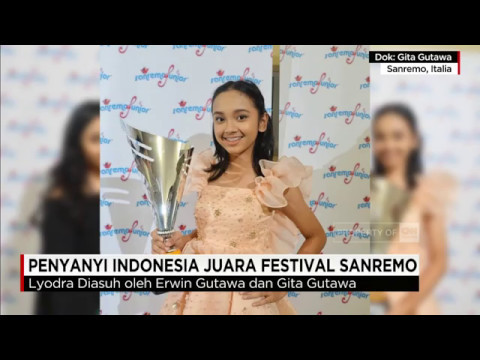 Penyanyi Indonesia Juara 1 Festival Sanremo