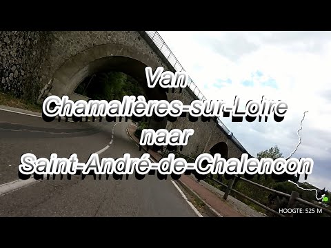Van Chamalières-sur-Loire naar Saint-André-de-Chalencon Honda CRF 1000 ATAS