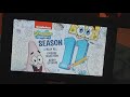 SpongeBob SquarePants Season 11 Disc 1 DVD Menu