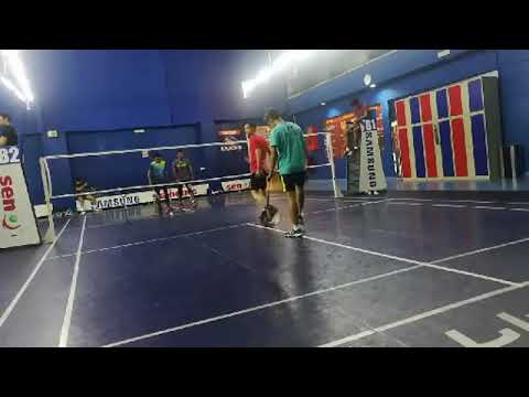 Badminton Weekly MuhibbahTeam Challenge B -Salam Badri / Faiz Vs Hafizuddin / Syafiq Dollah