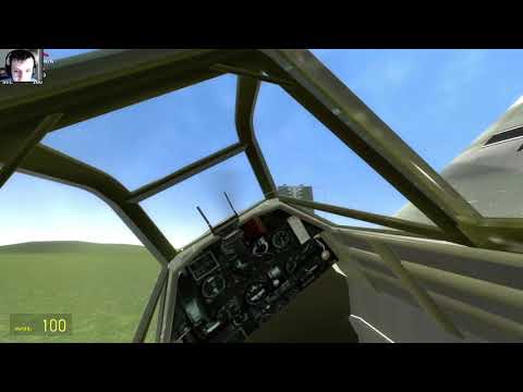 Garry's Mod. Наши первые воздушные бои.